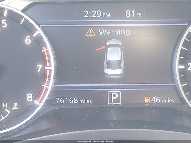 1N4BL4DV4NN308317 Nissan Altima Sv Fwd