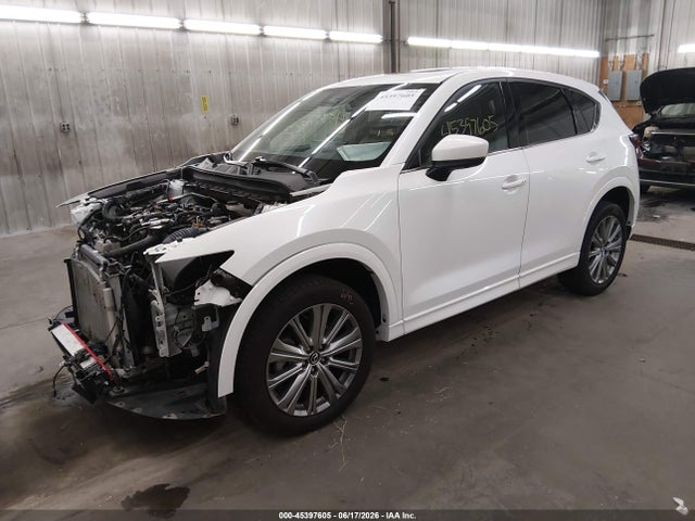 45397605 :رقم المزاد ، JM3KFBXYXN0637345 vin ، 2022 Mazda Cx-5 2.5 Turbo Signature مزاد بيع