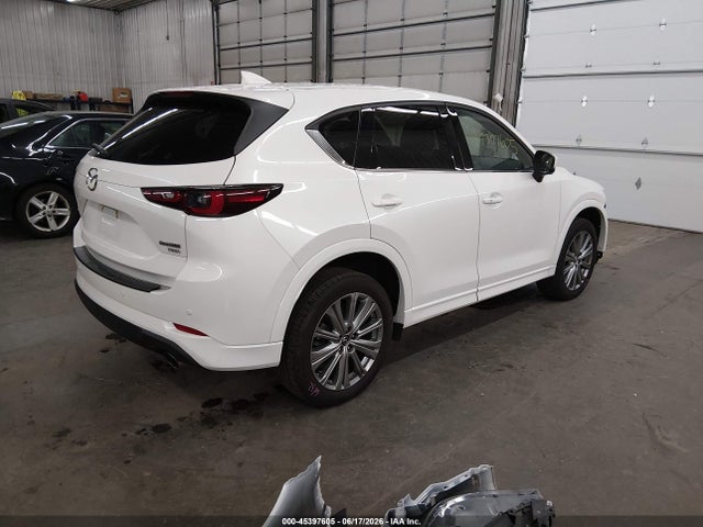 45397605 :رقم المزاد ، JM3KFBXYXN0637345 vin ، 2022 Mazda Cx-5 2.5 Turbo Signature مزاد بيع