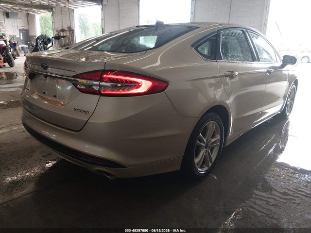 3FA6P0UUXJR122309 Ford Fusion Hybrid S