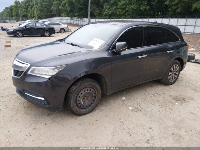 2014 Acura Mdx Technology Package მანქანა იყიდება აუქციონზე, vin: 5FRYD4H43EB006775, აუქციონის ნომერი: 45397677