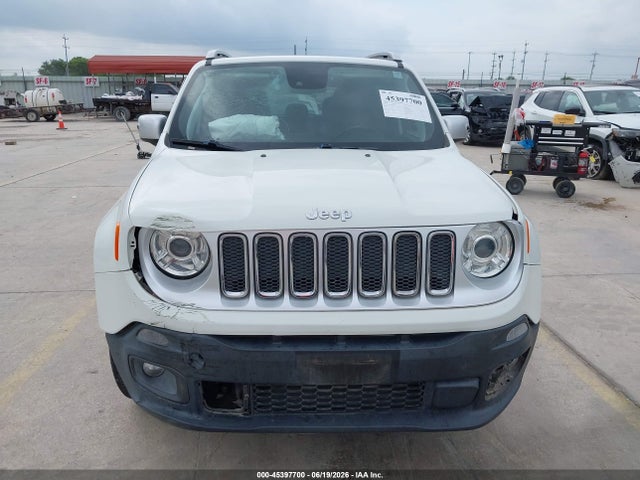 Aukcja sprzedaży 2018 Jeep Renegade Limited 4x4, vin: ZACCJBDB2JPG76155, numer aukcji: 45397700