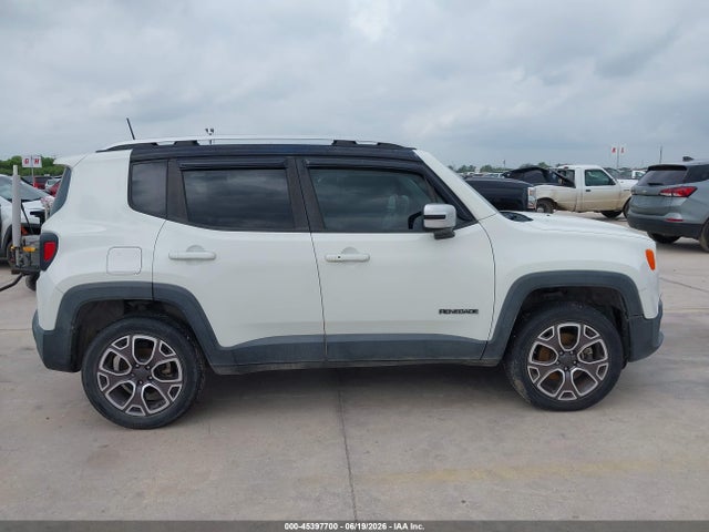 Aukcja sprzedaży 2018 Jeep Renegade Limited 4x4, vin: ZACCJBDB2JPG76155, numer aukcji: 45397700