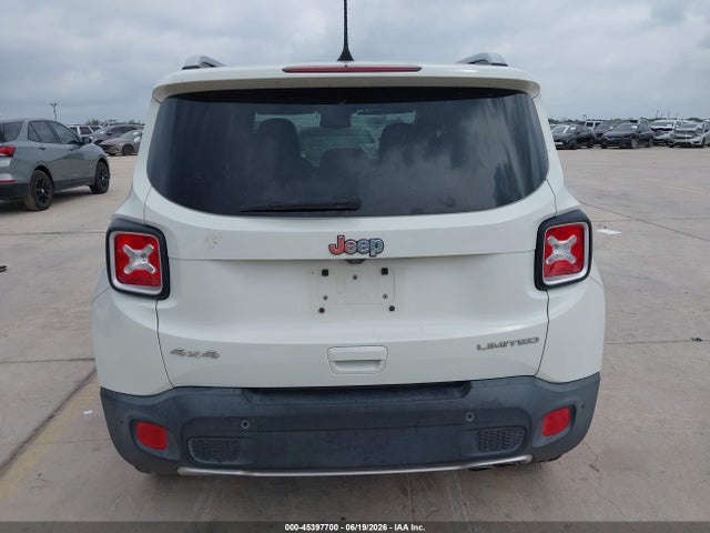 Aukcja sprzedaży 2018 Jeep Renegade Limited 4x4, vin: ZACCJBDB2JPG76155, numer aukcji: 45397700