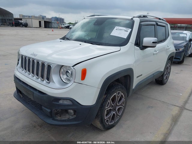 Aukcja sprzedaży 2018 Jeep Renegade Limited 4x4, vin: ZACCJBDB2JPG76155, numer aukcji: 45397700