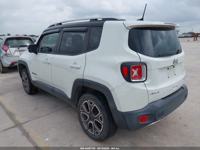 Aukcja sprzedaży 2018 Jeep Renegade Limited 4x4, vin: ZACCJBDB2JPG76155, numer aukcji: 45397700