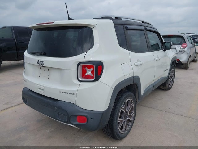 Aukcja sprzedaży 2018 Jeep Renegade Limited 4x4, vin: ZACCJBDB2JPG76155, numer aukcji: 45397700