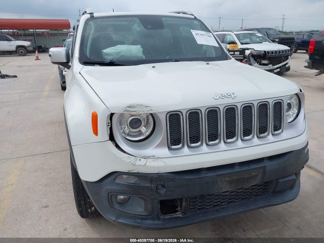 Aukcja sprzedaży 2018 Jeep Renegade Limited 4x4, vin: ZACCJBDB2JPG76155, numer aukcji: 45397700