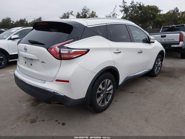 Nissan MURANO SL 2018 5N1AZ2MG6JN126442 Image 4