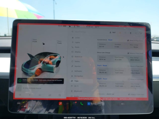 45397791 :رقم المزاد ، 7SAYGAEE2RF111773 vin ، 2024 Tesla Model Y Long Range Dual Motor All-wheel Drive مزاد بيع