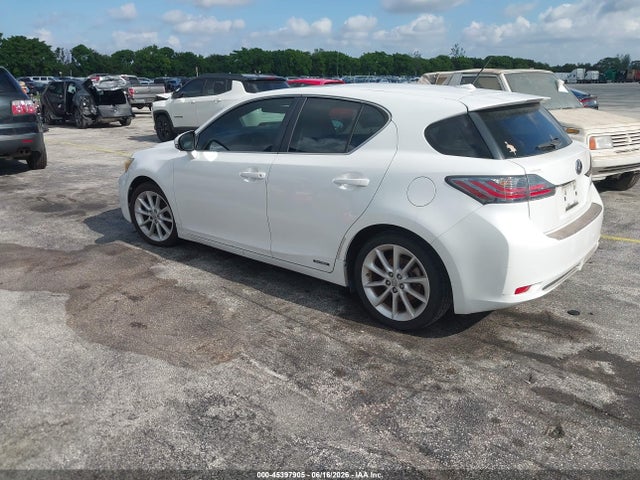 Auction sale of the 2012 Lexus Ct 200h Premium, vin: JTHKD5BH2C2098758, lot number: 45397905