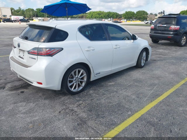 Aukcja sprzedaży 2012 Lexus Ct 200h Premium, vin: JTHKD5BH2C2098758, numer aukcji: 45397905