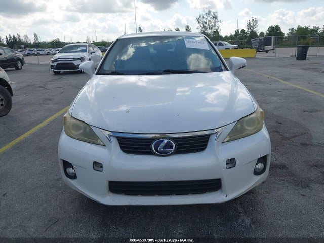 2012 Lexus Ct 200h Premium მანქანა იყიდება აუქციონზე, vin: JTHKD5BH2C2098758, აუქციონის ნომერი: 45397905