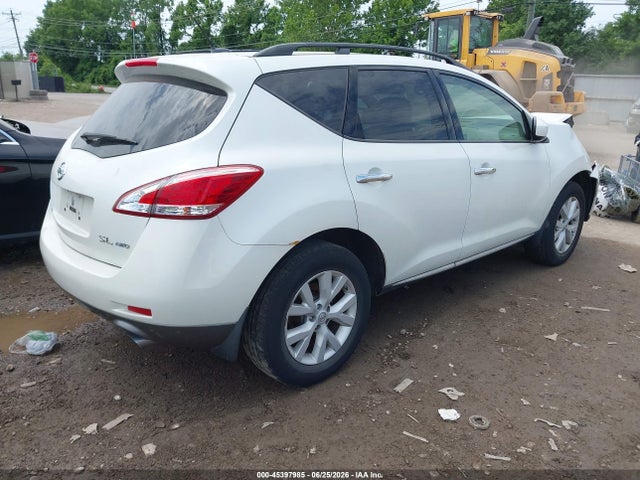 45397985 :رقم المزاد ، JN8AZ1MW4CW207494 vin ، 2012 Nissan Murano Sl مزاد بيع