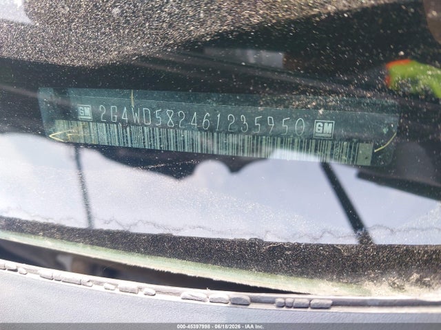 2006 Buick Lacrosse Cxl მანქანა იყიდება აუქციონზე, vin: 2G4WD582461235950, აუქციონის ნომერი: 45397998