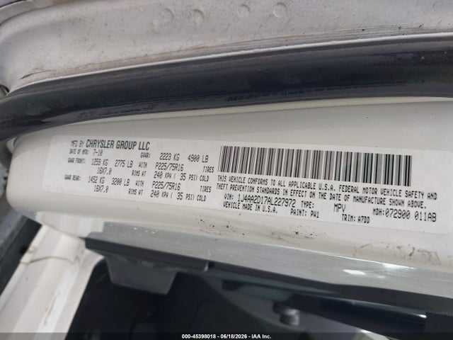 Aukcja sprzedaży 2010 Jeep Wrangler Sport, vin: 1J4AA2D17AL227972, numer aukcji: 45398018