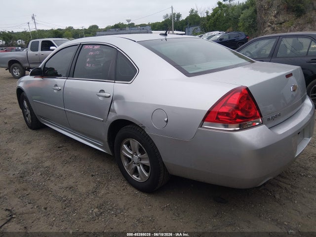 Продаж на аукціоні авто 2014 Chevrolet Impala Limited Ls, vin: 2G1WA5E36E1101510, номер лоту: 45398028