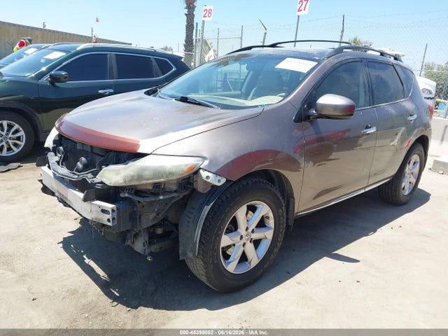 Auction sale of the 2009 Nissan Murano Sl, vin: JN8AZ18U09W024191, lot number: 45398062
