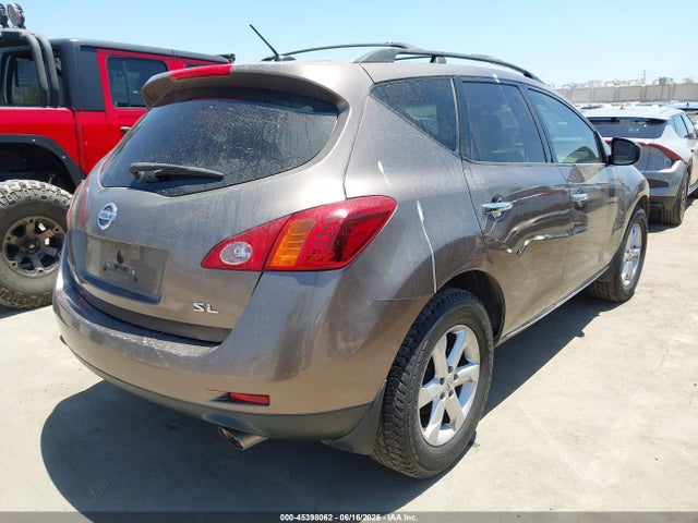 Auction sale of the 2009 Nissan Murano Sl, vin: JN8AZ18U09W024191, lot number: 45398062