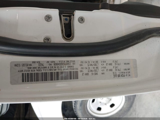 Aukcja sprzedaży 2016 Ram 1500, vin: 1C6RR7KG3GS349028, numer aukcji: 45398166
