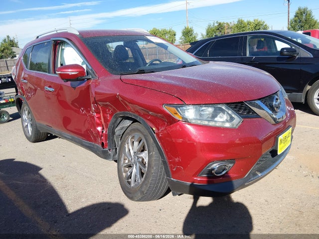 45398200 :رقم المزاد ، 5N1AT2MV4FC824549 vin ، 2015 Nissan Rogue Sl مزاد بيع