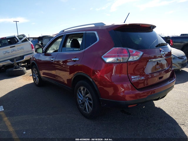 2015 Nissan Rogue Sl მანქანა იყიდება აუქციონზე, vin: 5N1AT2MV4FC824549, აუქციონის ნომერი: 45398200
