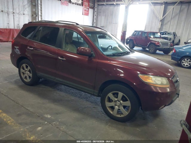 2009 Hyundai Santa Fe Limited მანქანა იყიდება აუქციონზე, vin: 5NMSH13E39H270870, აუქციონის ნომერი: 45398203