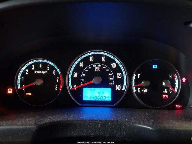 2009 Hyundai Santa Fe Limited მანქანა იყიდება აუქციონზე, vin: 5NMSH13E39H270870, აუქციონის ნომერი: 45398203