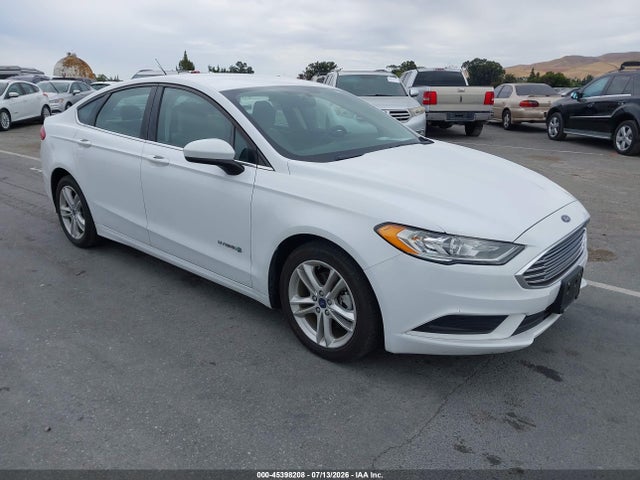 Ford Fusion Hybrid S 2018 3FA6P0UU4JR243630 Image 1