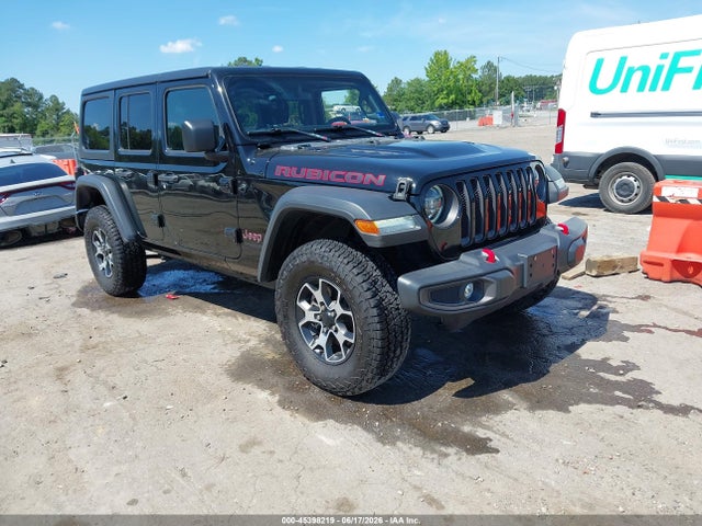 2021 Jeep Wrangler Unlimited Rubicon 4x4 მანქანა იყიდება აუქციონზე, vin: 1C4HJXFN2MW656358, აუქციონის ნომერი: 45398219