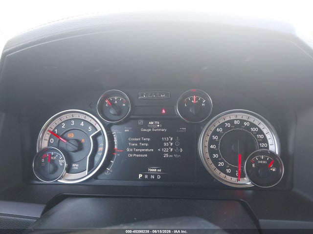 Aukcja sprzedaży 2018 Ram 1500 Laramie  4x4 5'7 Box, vin: 1C6RR7NM5JS238568, numer aukcji: 45398238