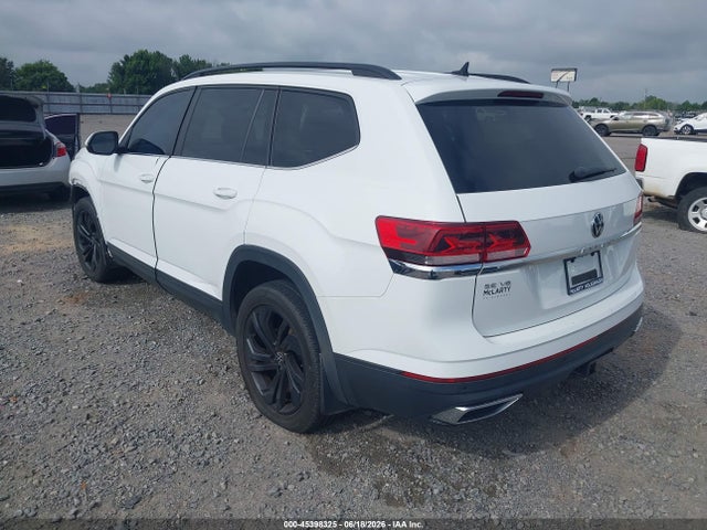 2021 Volkswagen Atlas 3.6l V6 Se W/technology მანქანა იყიდება აუქციონზე, vin: 1V2JR2CA8MC508259, აუქციონის ნომერი: 45398325