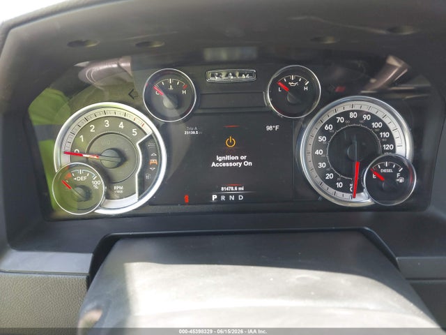 45398329 :رقم المزاد ، 1C6RR7NM8JS355044 vin ، 2018 Ram 1500 Laramie  4x4 5'7 Box مزاد بيع