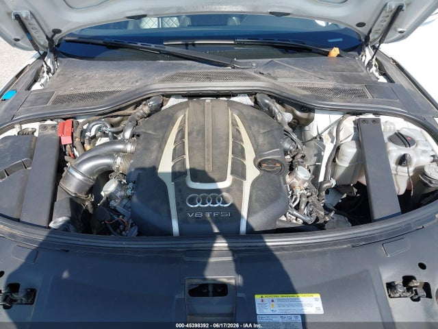 45398392 :رقم المزاد ، WAUA2AFD6DN016997 vin ، 2013 Audi A8 4.0t مزاد بيع