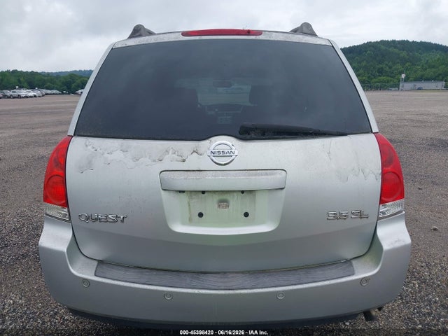 45398420 :رقم المزاد ، 5N1BV28U26N122721 vin ، 2006 Nissan Quest 3.5 Sl مزاد بيع
