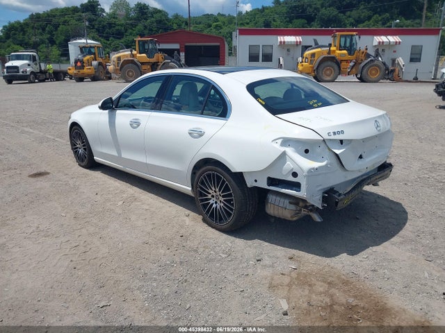 2025 Mercedes-benz C 300 მანქანა იყიდება აუქციონზე, vin: W1KAF4HB4SR292921, აუქციონის ნომერი: 45398432