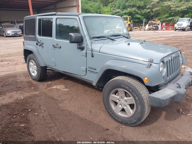 Продаж на аукціоні авто 2015 Jeep Wrangler Unlimited Sport, vin: 1C4BJWDG5FL641555, номер лоту: 45398484