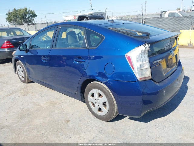 45398519 :رقم المزاد ، JTDKN3DU3B0259349 vin ، 2011 Toyota Prius Three مزاد بيع