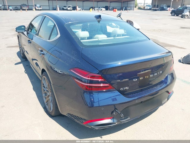 Genesis G70 3.3t Rwd 2023 KMTG54TE4PU106924 Image 3