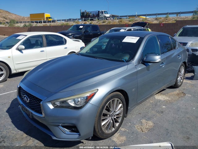 Продажа на аукционе авто 2018 Infiniti Q50 3.0t Luxe, vin: JN1EV7AP6JM361046, номер лота: 45398642