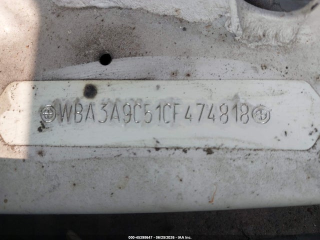 Продаж на аукціоні авто 2012 Bmw 335i, vin: WBA3A9C51CF474818, номер лоту: 45398647