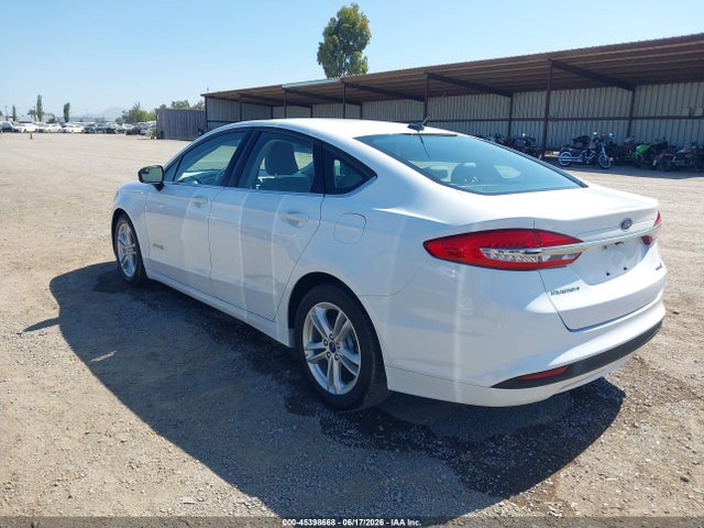 Ford Fusion Hybrid S 2018 3FA6P0UU5JR254555 Image 3