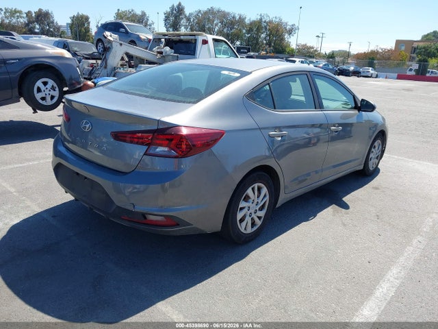 Aukcja sprzedaży 2019 Hyundai Elantra Se, vin: 5NPD74LF3KH424962, numer aukcji: 45398690