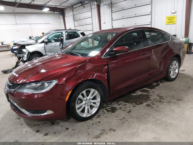Продажа на аукционе авто 2015 Chrysler 200 Limited, vin: 1C3CCCAB9FN614261, номер лота: 45398698