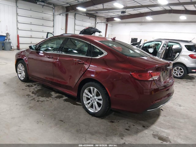 Продажа на аукционе авто 2015 Chrysler 200 Limited, vin: 1C3CCCAB9FN614261, номер лота: 45398698