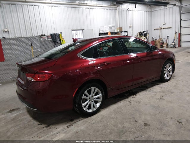 Продажа на аукционе авто 2015 Chrysler 200 Limited, vin: 1C3CCCAB9FN614261, номер лота: 45398698