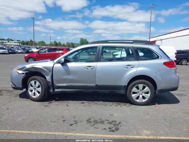 2012 Subaru Outback 2.5i მანქანა იყიდება აუქციონზე, vin: 4S4BRBAC3C3301220, აუქციონის ნომერი: 45398746