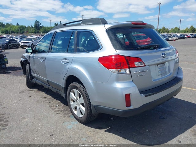 2012 Subaru Outback 2.5i მანქანა იყიდება აუქციონზე, vin: 4S4BRBAC3C3301220, აუქციონის ნომერი: 45398746