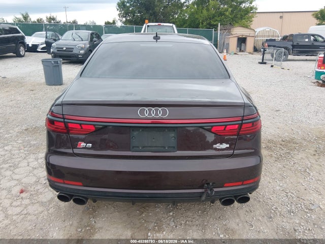 45398793 :رقم المزاد ، WAU8SAF84LN007005 vin ، 2020 Audi S8 Tfsi Quattro Tiptronic مزاد بيع