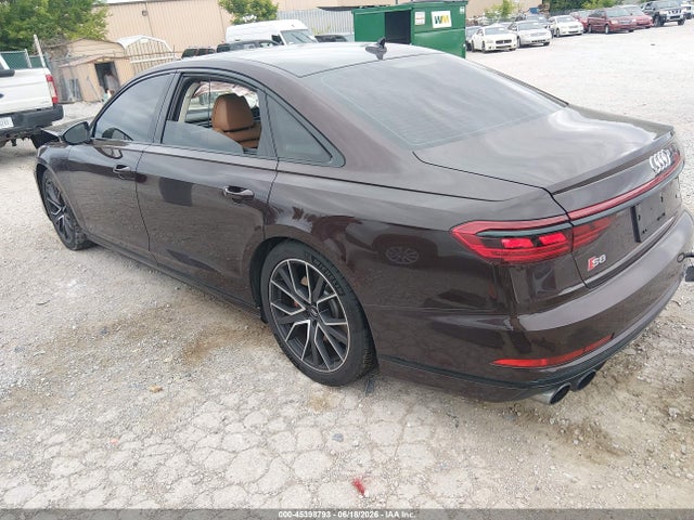 45398793 :رقم المزاد ، WAU8SAF84LN007005 vin ، 2020 Audi S8 Tfsi Quattro Tiptronic مزاد بيع
